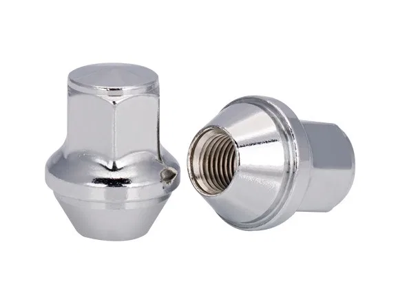 DPC60303 – WC WHEEL ACC Lug Nut, 12 x 1.5 Millimeter Thread Size 60 Degree Conical Acorn 1.26 Inch Overall Length 3/4...